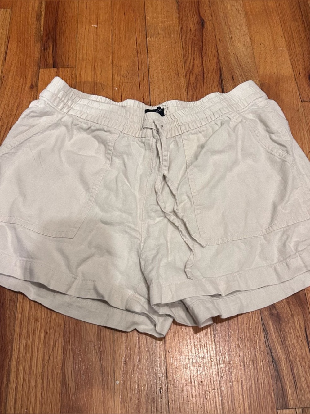 Women’s Lightweight Drawstring Shorts - Cream J. Crew